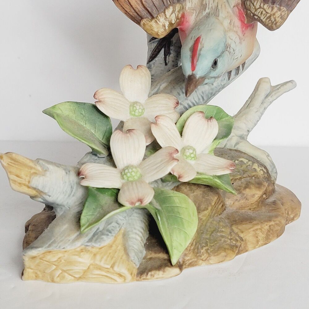Vintage Porcelain Figurine - "Scissor-Tailed Flycatcher" Andrea by Sadek - 6956 - Picture 6 of 7